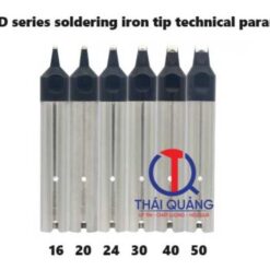 Soldering tip QUICK 911G-D series. Ảnh thực tế