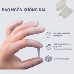 Giới thiệu về bao ngón tay cao su không đai