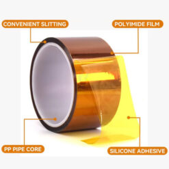 Kết cấu của cuộn băng dính chịu nhiệt Kapton