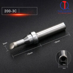 Kích thước Mũi/Tip hàn 200-3C