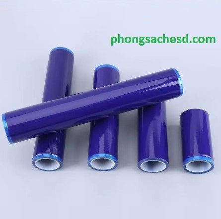 Con lăn dính bụi phòng sạch PP: 4 Tính ứng dụng lý tưởng 10 Con lăn dính bụi màu xanh