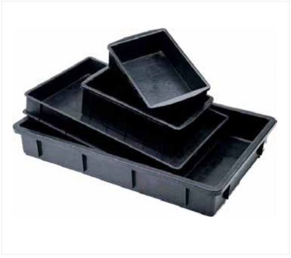 Khay chống tĩnh điện thường được sản xuất từ nhựa dẫn điện
