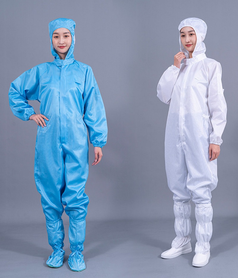 Áo liền mũ liền quần chống tĩnh điện cao cấp thoáng khí 4 Áo liền mũ liền quần chống tĩnh điện - Giải pháp an toàn toàn diện