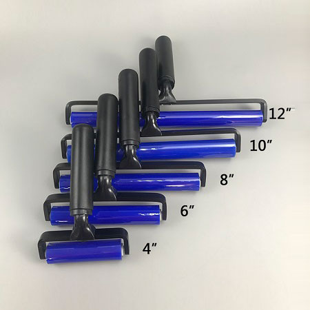 Con lăn dính bụi Silicone giải pháp làm sạch chuẩn hiện đại 10 Con lăn Silicon đầy đủ các kích thước