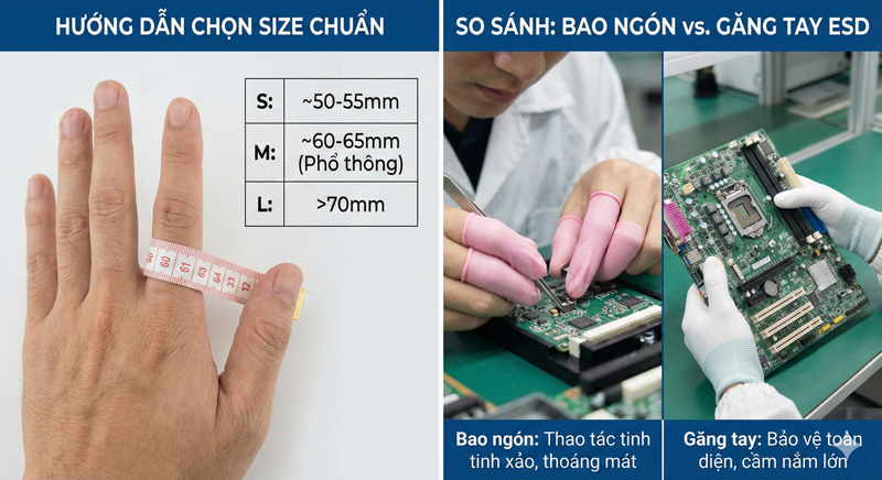 Hướng dẫn chọn Size và Bảo quản
