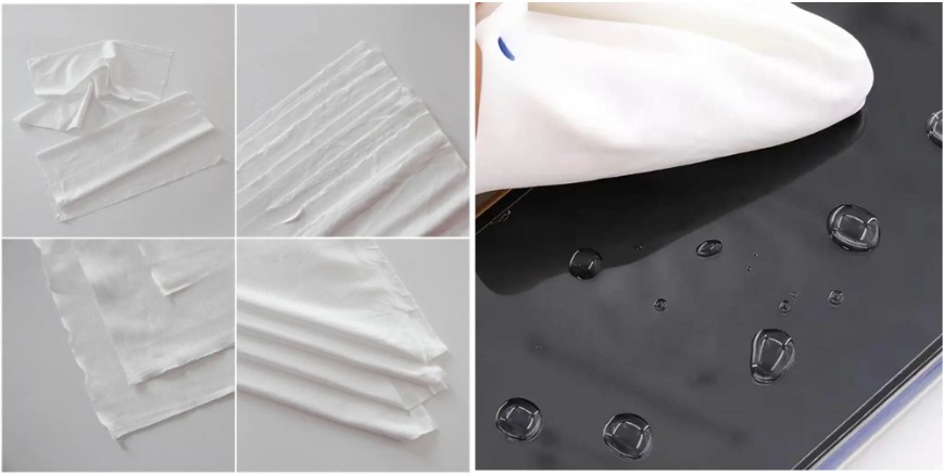 Khăn lau 8009 dễ sử dụng và tiết kiệm chi phí